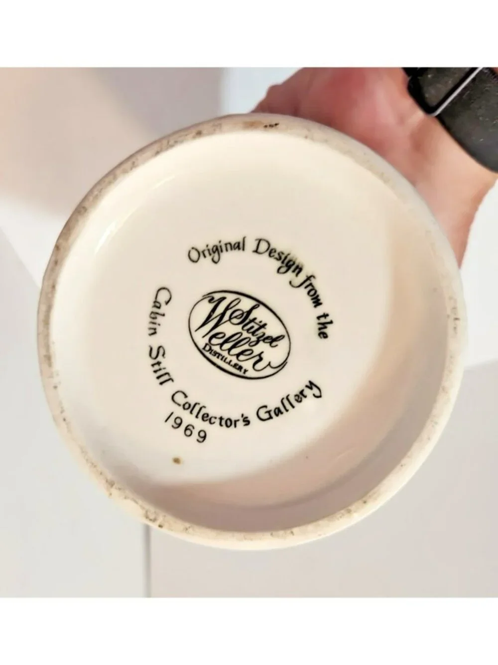 Old Cabin Still Collectors Gallery Decanter 1969 Hillbilly Design Stitzel Weller